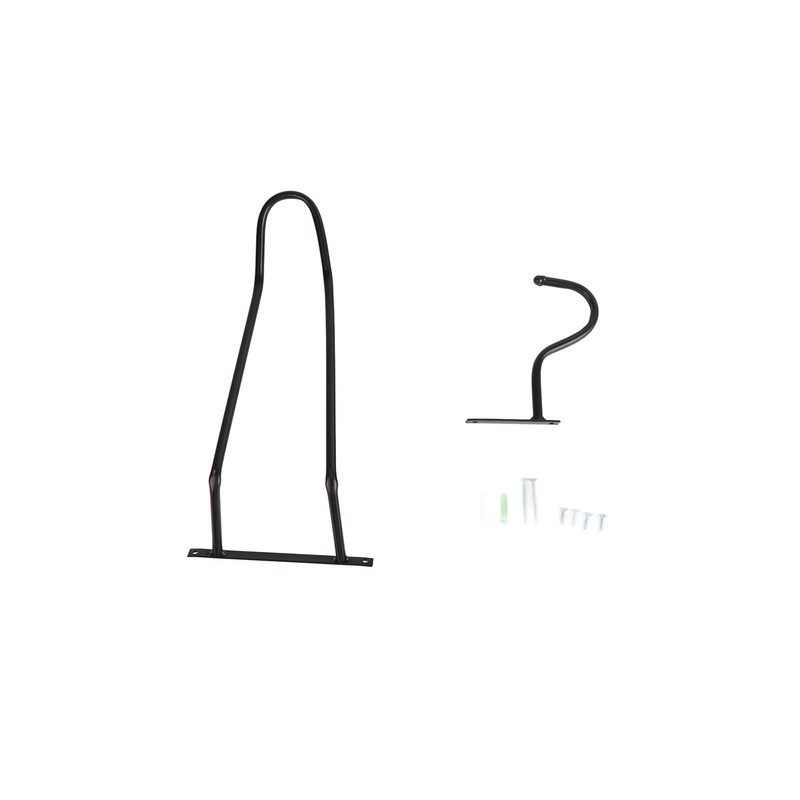 Motorcycle Helmet Rack and Jacket Hook Wall Mounted Helmet Holder