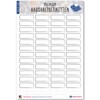 Typographus 280 Blank Removable Stickers - Square Stickers - Household