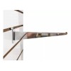 Exhivit Mensula Gancho Panel Ranurado Exhibipanel 30 Cm 30 Piezas
