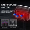 MIRUNNY 4 Inch Motorcycle Headlight,45W Cool White, Hi Lo Beam