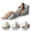 Ganaver 4pcs Orthopedic Bed Wedge Pillow Set Post Surgery Relaxing