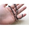 YINGFENG 10 Pack 9.5 Inch Black Hanging Chains, Garden Plant
