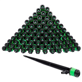 Drip Irrigation Emitters | Drip Emitters,Detachable Quick-Connect Watering System for Flower Beds Gardens Vegetables