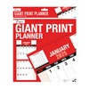 2025 Giant Print Month To View Wall Calendar Planner -
