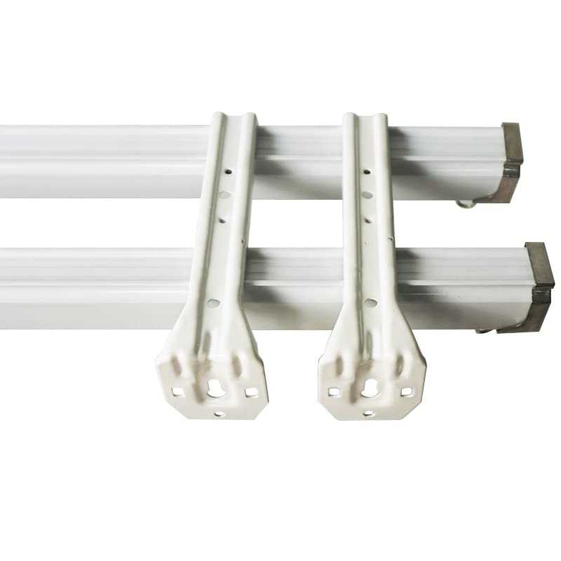 Bikykose Wall Mount Brackets for Ceiling Curtain Track Wall Mounting