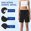 NIUYOU Iced Active Shorts for Women,Airyflex Shorts,Icedactive - Women's Ice