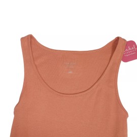 Orange Isabel Maternity by Ingrid & Isabel Maternity Tank Top Apricot Orange M