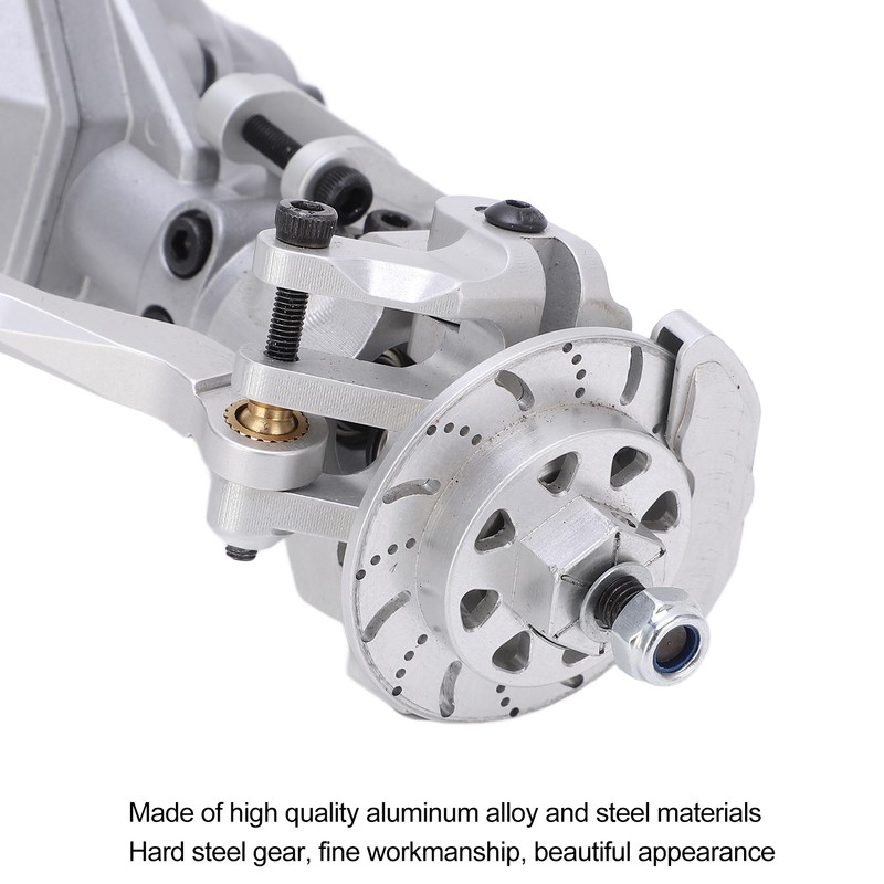 Metal Complete Front Axle Assembly for Axial RBX10 Ryft 1/10