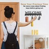 Minicoco Key Holder for Wall Metal Welcome Key Hooks Holder