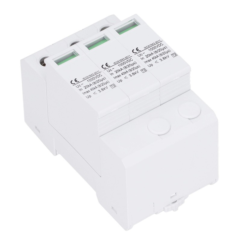 DC 1000V 40KA Surge Protector Arrester Protective Device for Photovoltaic