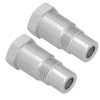 2Pcs Oxygen Sensor Adapter Welding Plug Engine Auxiliary with Filter