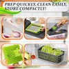 14-in-1 Vegetable Chopper with Container – Veggie Chopper with Container