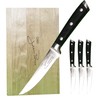 Chef Jean-Pierre's Set of 4 Serrated Steak Knives