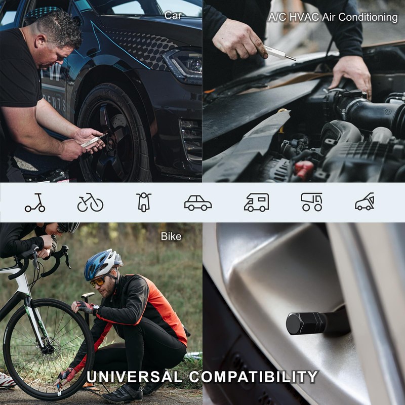 Cimnglr Tire Valve Stem Removal Tool Kit, Includ Upgraded Presta