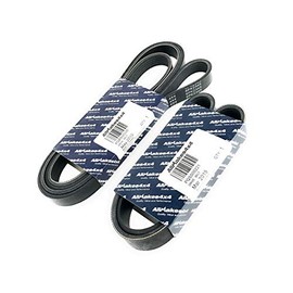 Primary + Secondary Drive Serpentine Belt Set compatible with 06-09 Range Rover Sport LR3 4.4L V8 by Allmakes 4x4