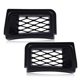 GRAND ORANGE Front Bumper Caliper Air Duct Compatible with Chevy Silverado 1500 SS-Style 2003 2004 2005 2006 2007 Left and Right Black