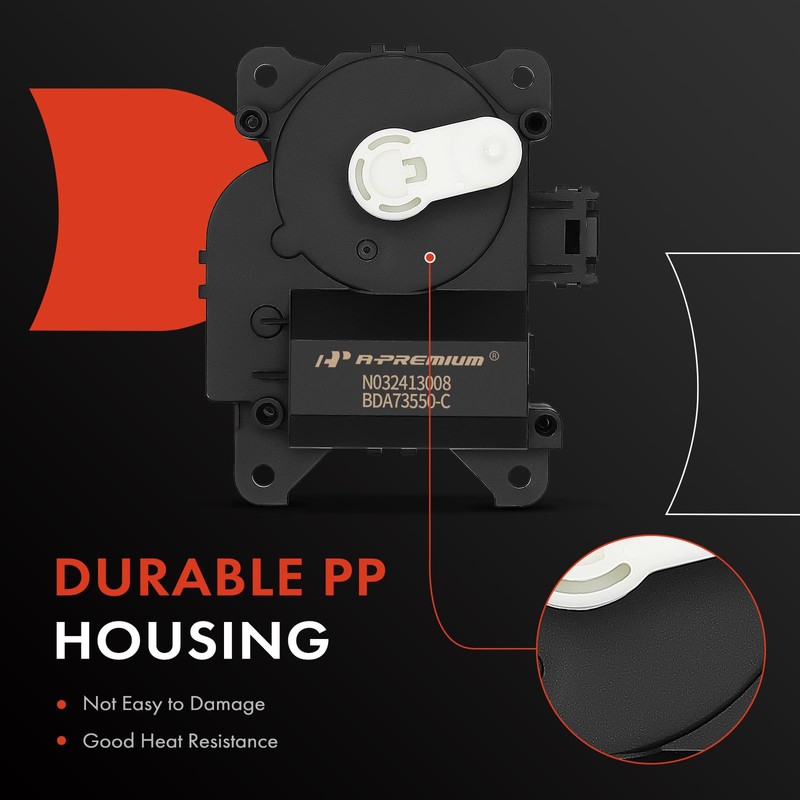 A-Premium HVAC Heater Blend Door Actuator Compatible with Toyota Avalon