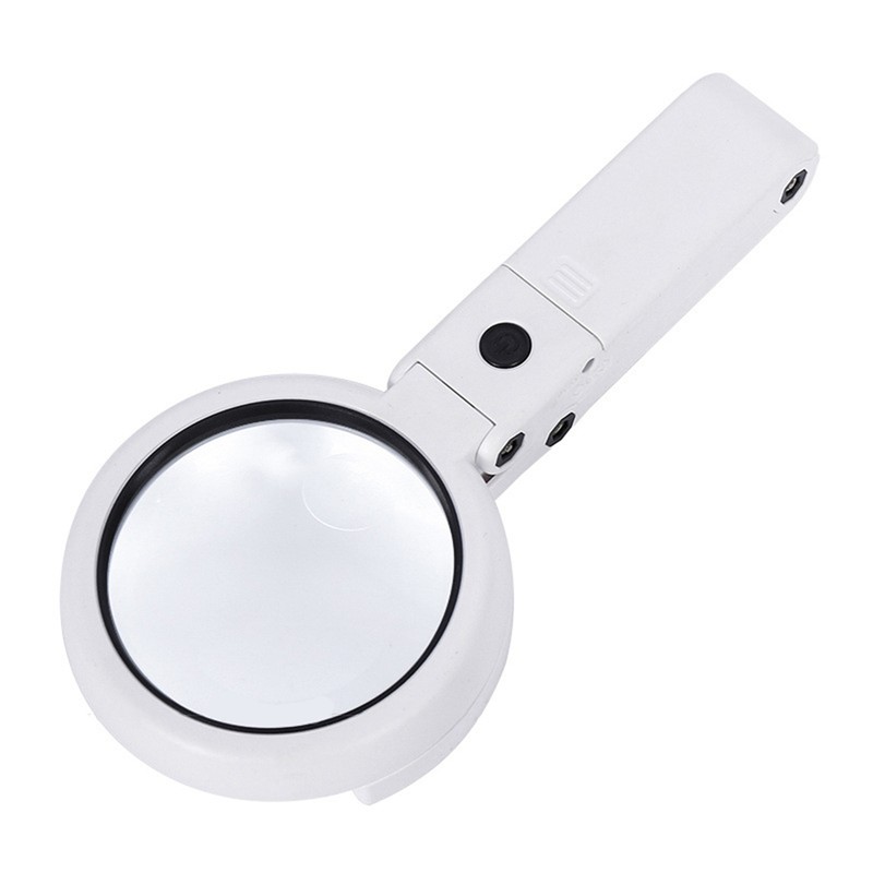 Magnifying Glass LED 5X 11X Magnification Magnifier Lens Adjustable for