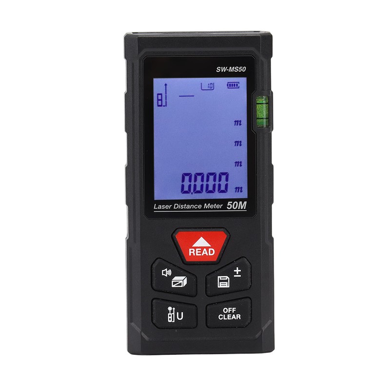Handheld Infrared Laser Distance Meter Rangefinder High Accuracy Range Measuring