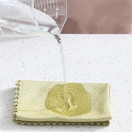 LAEBUE Kitchen Dishcloths, Cleaning Cloth Easy Clean Cloth, High Absorption Polishing Cloth for Kitchen Home, Dish Towels 1P