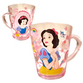 Everyday Delights Princess Snow White Pink Durable ABS Plastic Cup, 250ml