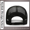 One Limitation CP459 Running Hat, Lightweight, Mesh Cap, Simple, Sports,
