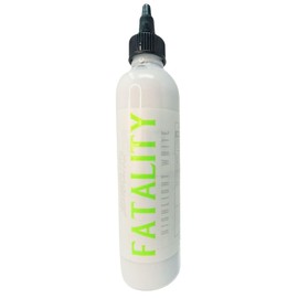 Electrum Fatality White Tattoo Ink – Professional Quality, Vegan-Friendly, Long-Lasting Pigment, Ideal for Lining, 8 oz Bottle