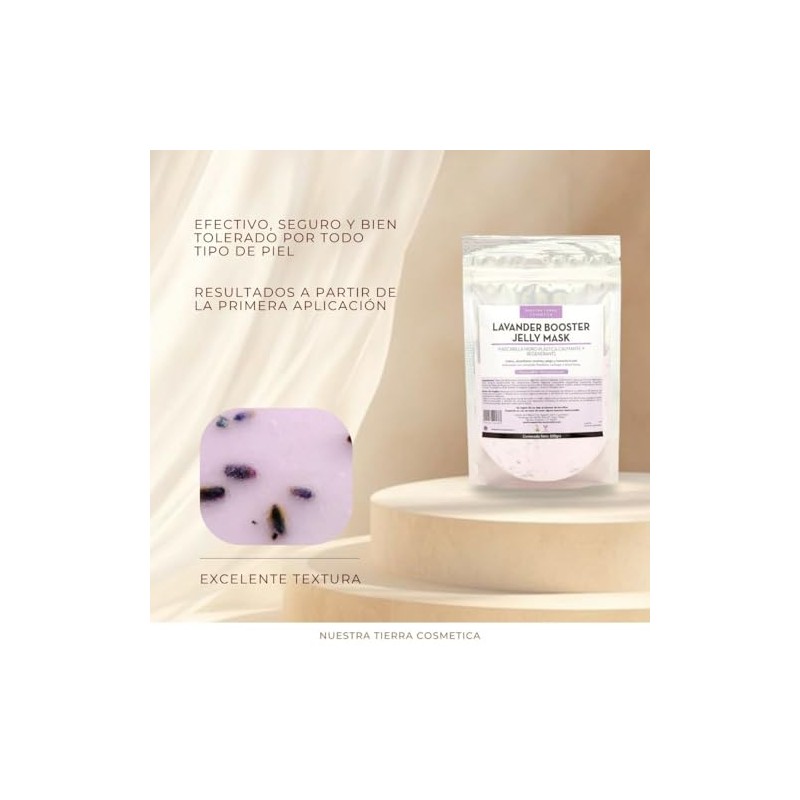 Lavander Booster Mascarilla Hidro-Plastica Calmante y Cicatrizante 100grs