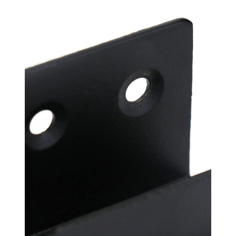 QWORK 8 Pieces U Angle Bracket Stainless Steel Heavy Duty