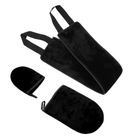 Mikinona 3pcs Self Tanning Mitt Kit Moisture-Proof Gloves for Body Lotion Sunscreen Back Applicator Set