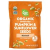 2 Pack Go Raw Organic Sprouted Pumpkin & Sunflower Seeds,