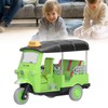 Pull Back Thai Tricycle Simulation Alloy Tuk Tuk Car Model