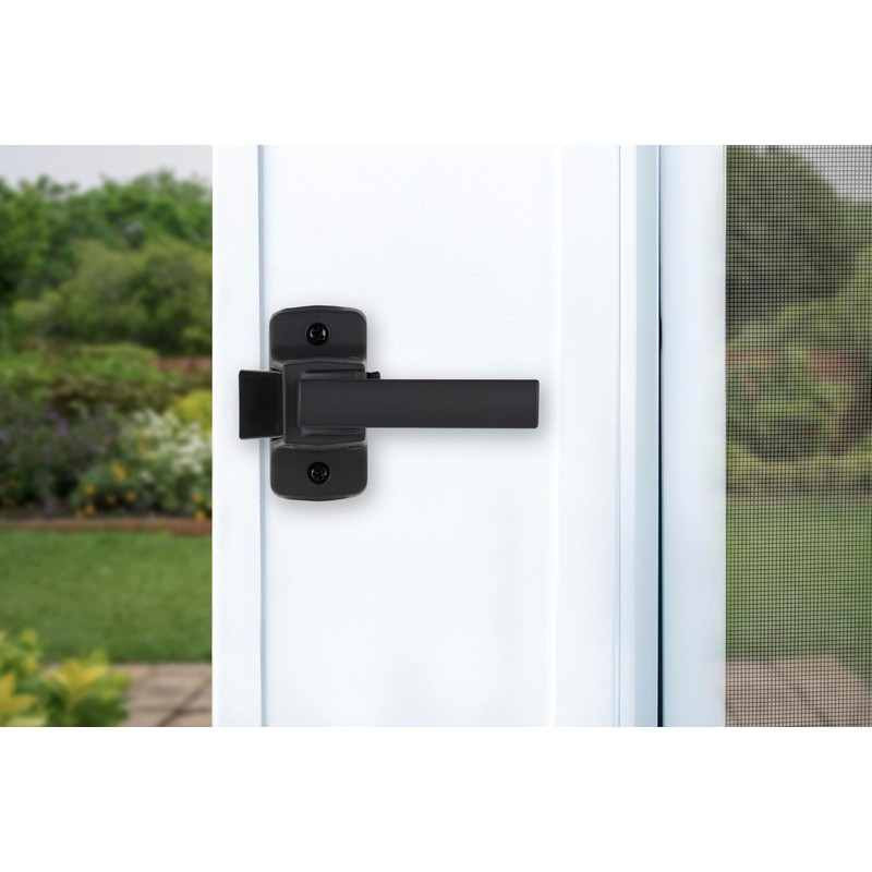 Wright Products Contemporary Lever Latch with No Lock Out Feature,