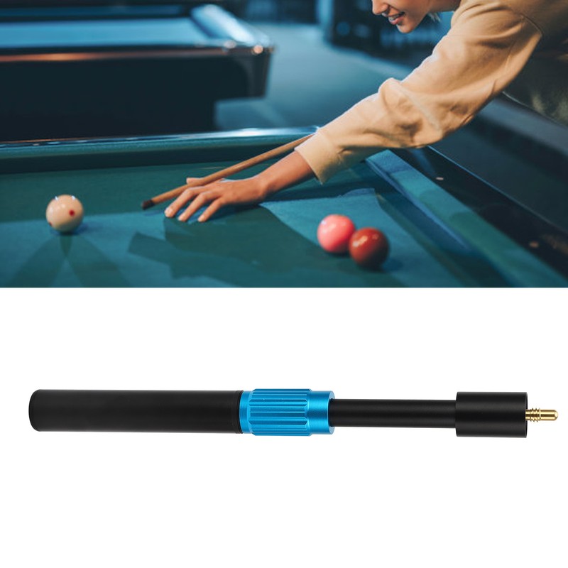 9 Inch Billiard Extension Cue Professional Aluminum Alloy Telescopic Snooker
