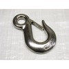 6MM Stainless Steel Eye Type Sling Hook with Safety Catch