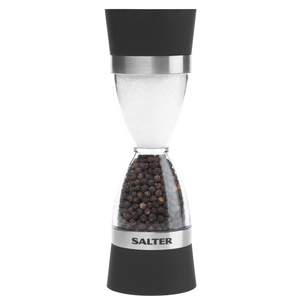 Salter 7611 BKXR 2-in-1 Mechanical Salt & Pepper Mill -