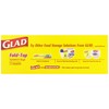 Glad Sandwich Bags, Fold Top, 180 bags