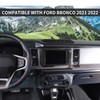 RAZPOY Navigation Panel Frame Cover for Bronco Accessories, Center Console