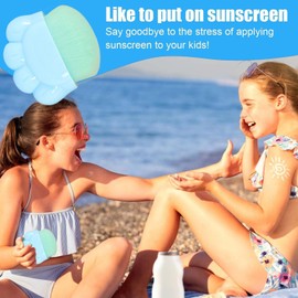 Sunscreen Applicator for Kids - Compact Portable Suntan Lotion Applier - Sunscreen Applier Sunblock Brush Set, Sunscreen Applicator Brush, Easy-to-Use