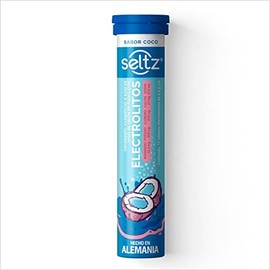 SELTZ Kit Electrolitos Tableta Efervescente, Sabores coco más lima limón, 26 Tabletas, 2 Pack