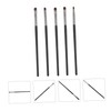 Baluue 5pcs Dual-use Eyeshadow Makeup Brushes for Women Versatile Cosmetic