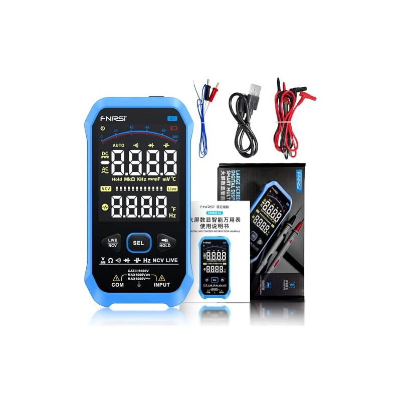 FNIRSI Phenils S1 Smart Digital Multimeter Large Screen Display Electrical