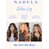 Nadula Honey Blonde Curtain Bangs Wig Human Hair - 13X4