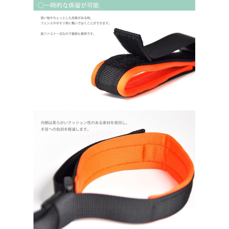Goods Land GD-LEADST-RD Elastic Leash Strap for Dogs, Temporary Mooring,