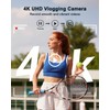 4K Digital Camera for Photography, WiFi 64MP Autofocus Vlogging Camera