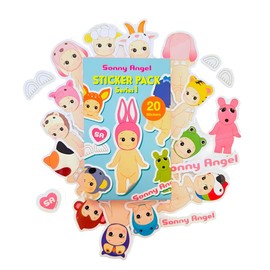 SONNY ANGEL Sticker Pack Serie 1 - Caja de 20 pegatinas