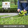 SnapFresh 20V Cordless Hedge Trimmer - 22" Dual-Action Blade Electric