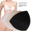 9 Pairs Sports Bra Inserts Triangular Breathable Bra Pads Inserts