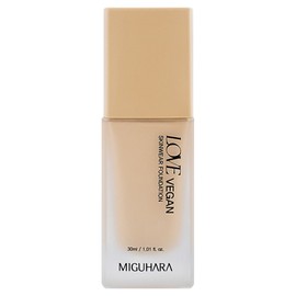 Miguhara Love Vegan Skinwear Foundation 30ml SPF30 PA No. 21 1 / 미구하라 러브 비건 스킨웨어 파운데이션 30ml SPF30 PA 21호 1개