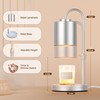 CASTLELIFE Candle Warmer Lamp with Timer & Dimmer, Height Adjustable